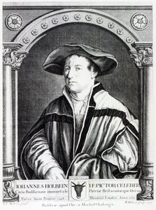 ハントホルバインの子、バルトロマウスヒューブナーによって彫刻された、1790 作： Hans Holbein der Jüngere
