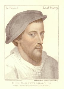ヘンリーハワード、サリー伯爵（アクアチント） 作： Hans Holbein der Jüngere