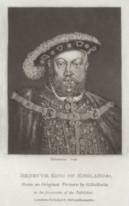 ヘンリー8世の王 作： Hans Holbein der Jüngere