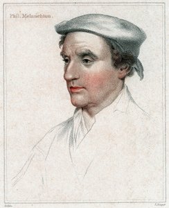 フィリップメランション、E。ボケの彫刻 作： Hans Holbein der Jüngere