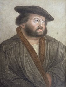 フランチェスコバルトロッツィ（1727-1815）によって彫刻されたハンスホルバイン（14978-1543）の肖像 作： Hans Holbein der Jüngere