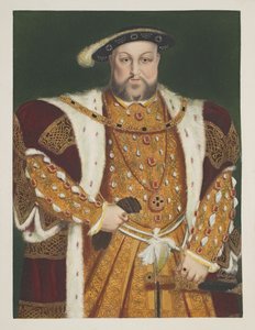 ヘンリー8世の肖像（1491-1547）49歳、パブ。 1902 作： Hans Holbein der Jüngere
