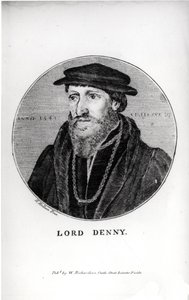W.リチャードソンによって彫刻された、1541年のアンソニーデニー卿（1501-49）の肖像 作： Hans Holbein der Jüngere