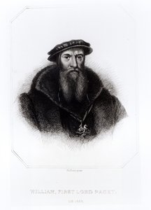 ウィリアム、最初の主パジェットの肖像 作： Hans Holbein der Jüngere
