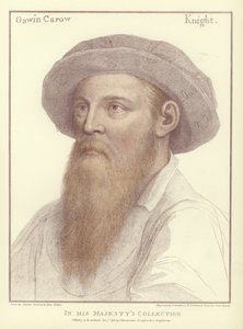 ガウェイン・カリュー卿（アクアチント） 作： Hans Holbein der Jüngere