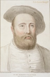 フランシスコバルトロッツィ（1727-1815）、1795年に刻まれたジョージカリュー卿（bc1514） 作： Hans Holbein der Jüngere