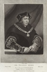 トーマス・モア卿 作： Hans Holbein der Jüngere