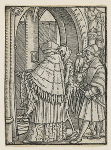 Dance of Death（Lyons）のキヤノン、1538、1523-1526 作： Hans Holbein der Jüngere