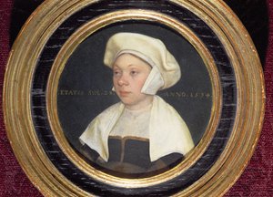 1534年にヘンリー8世王の宮廷にいる高官の妻（72441組） 作： Hans Holbein der Jüngere
