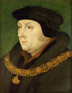 聖ジョージ騎士団を纏ったクロムウェル卿 作： Hans Holbein the Elder