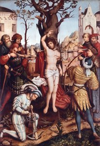 聖セバスチャンの殉教」ハンス・ホルベイン（1465年頃～1524年）作 作： Hans Holbein the Elder