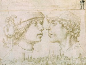 芸術家の息子の肖像、1514 年。 作： Hans Holbein the Elder