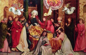 処女の死（53556も参照） 作： Hans Holbein the Elder