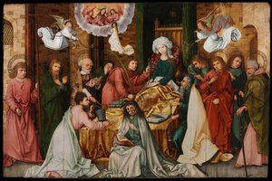 聖母の生神女就寝 作： Hans Holbein the Elder
