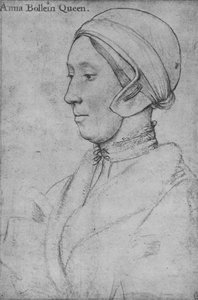 アン・ブーリン、1533-1536 1945 作： Hans Holbein der Jüngere