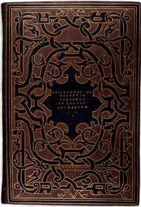 ハンス・ホルベイン・ル・ジューン（1497-1543）が描いたコレクション「Aristotelis et Theophrasti historias」の装丁 1534年 パリ、装飾美術部門 作： Hans Holbein der Jüngere