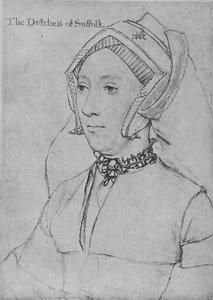 キャサリン・ウィロビー、c1532-1543 1945 作： Hans Holbein der Jüngere