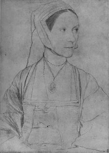 セシリーヘロン、1526-1527 1945 作： Hans Holbein der Jüngere