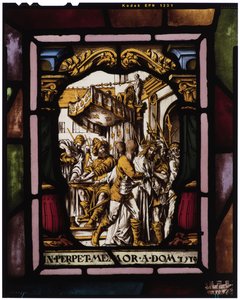 ピラトによって裁かれたキリスト 作： Hans Holbein der Jüngere