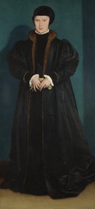 デンマークのクリスティーナ、ミラノ公爵夫人、1538年 作： Hans Holbein der Jüngere