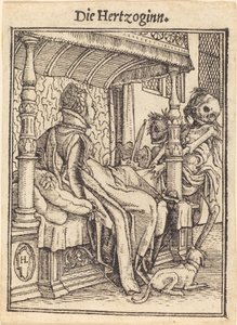 公爵夫人。 作： Hans Holbein der Jüngere