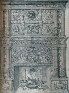 煙突の絵、c1537 作： Hans Holbein der Jüngere