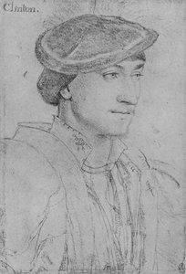 エドワード、クリントン卿、c1532-1543 1945 作： Hans Holbein der Jüngere
