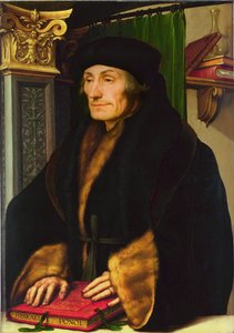 エラスムス 作： Hans Holbein der Jüngere