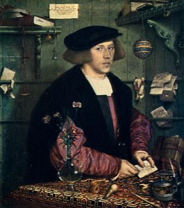 ジョージギゼ、1532年、1909年 作： Hans Holbein der Jüngere