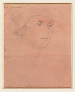 若きハンス・ホルバイン - リチャード・リッチ卿、後の第1代リッチ男爵 (14967-1567) 1532-43年頃