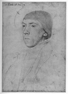 ヘンリーハワード、サリー伯、c1533-1536 1945 作： Hans Holbein der Jüngere