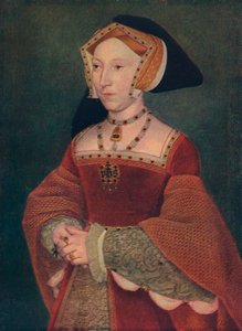 ジェーンシーモア、1537年 作： Hans Holbein der Jüngere