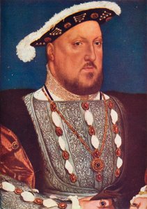 ヘンリー8世、c1537 作： Hans Holbein der Jüngere