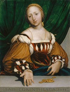 コリントス、1526年（ライムウッドに油彩） 作： Hans Holbein der Jüngere