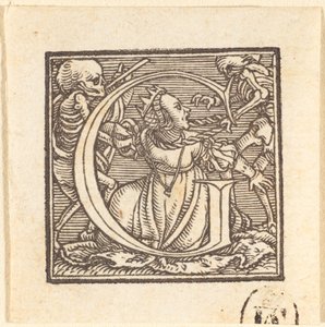 文字 G 作： Hans Holbein der Jüngere