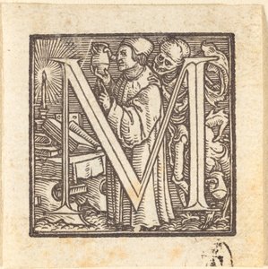 文字 M 作： Hans Holbein der Jüngere