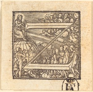 Z の文字。 作： Hans Holbein der Jüngere