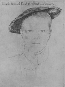 フランシスラッセル卿、c1534-1538 1945 作： Hans Holbein der Jüngere