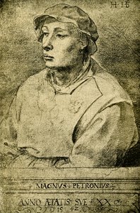素晴らしいセネカ 作： Hans Holbein der Jüngere