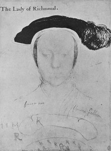 メアリー、リッチモンドとサマセットの公爵夫人、c1532-1533 1945 作： Hans Holbein der Jüngere
