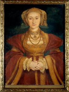 アンヌ・ド・クレーヴの肖像 作： Hans Holbein the Younger