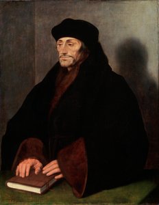 ロッテルダムのエラスムスの肖像、146669-1536、1523 作： Hans Holbein der Jüngere