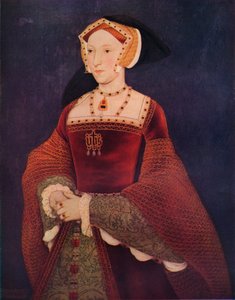 ホルバインによるジェーンシーモアの肖像、1536年、1936年。 作： Hans Holbein der Jüngere