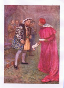 これをお読みください。1920年代にジョージハーラップ＆Co Ltdによって出版されたシェイクスピアの全作品から、あなたが持っている食欲（キングヘンリー8世）の食欲をそそる 作： Hans Holbein der Jüngere