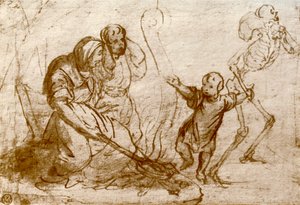 死のダンスの子供のための研究、1913 作： Hans Holbein der Jüngere