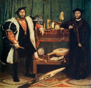 アンバサダー、1533、1909 作： Hans Holbein der Jüngere