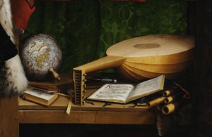 アンバサダーズ詳細、1533 作： Hans Holbein der Jüngere