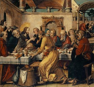 最後の晩餐 作： Hans Holbein der Jüngere