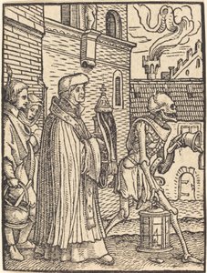 教区司祭。 作： Hans Holbein der Jüngere