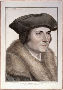 首相、トーマス・モア 作： Hans Holbein der Jüngere